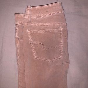 Soft pink jeggings size 0 X Long